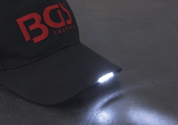 Gorra de béisbol BGS | con luz LED 
