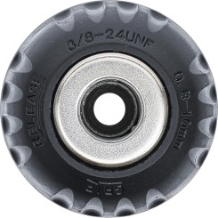 Quick Action Chuck | 0.8 - 10 mm | 3/8" x 24 UNF 