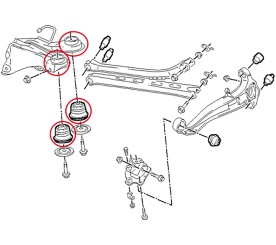 Set di utensili per braccetto oscillante | per Opel Vectra 